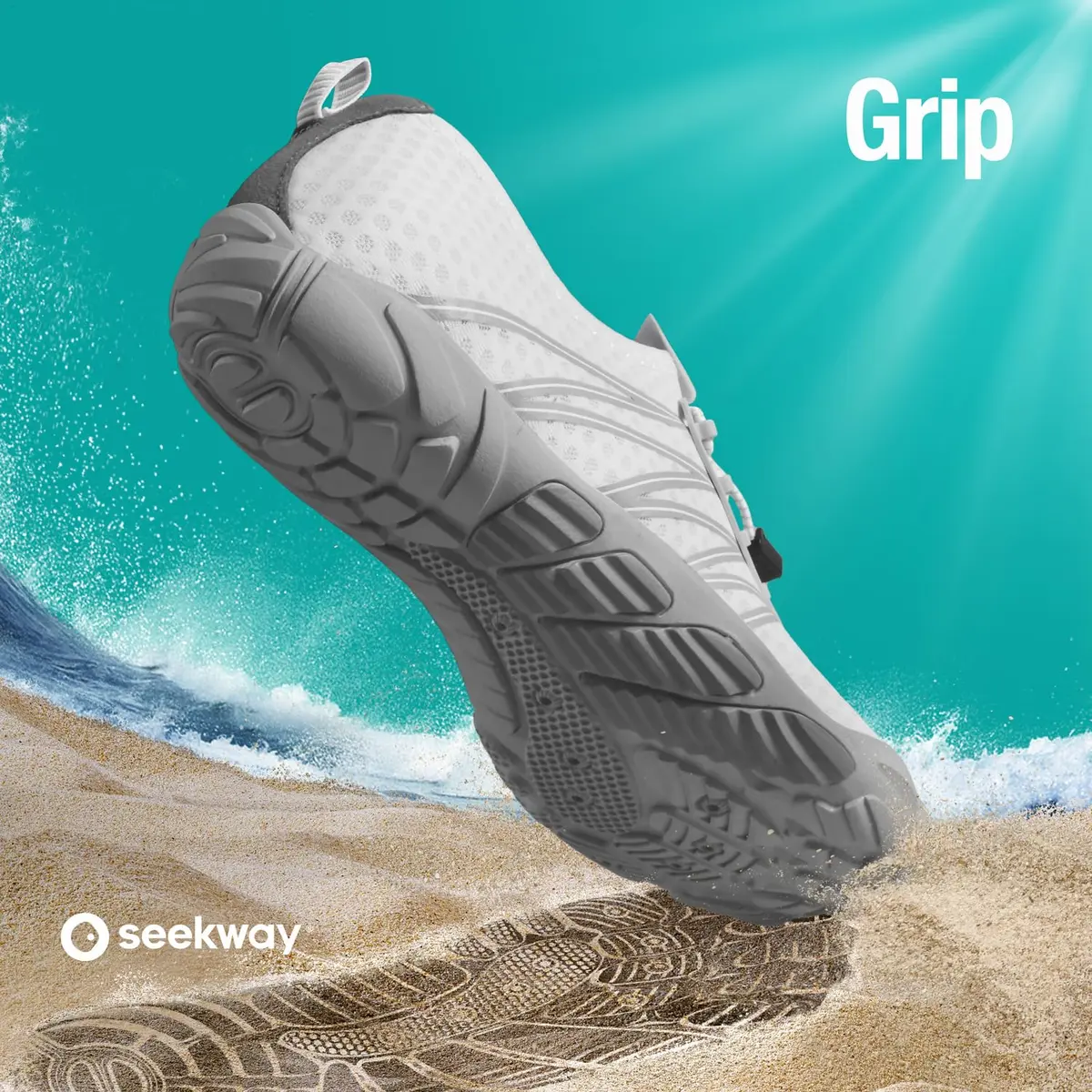 SEEKWAY Water Shoes for Women Adult Quick-Dry Aqua Sock | Barefoot Men for Beach & Pool - view 5