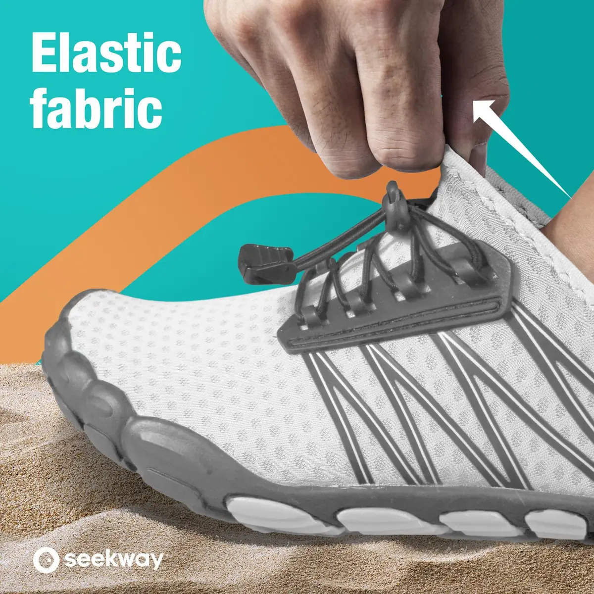 SEEKWAY Water Shoes for Women Adult Quick-Dry Aqua Sock | Barefoot Men for Beach & Pool - view 3