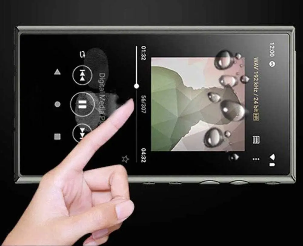BestforYou Tempered Glass Screen Protector for Sony Walkman NW-A100 Series | 9H Hardness, Crystal Clear, Touch Sensitive - view 3
