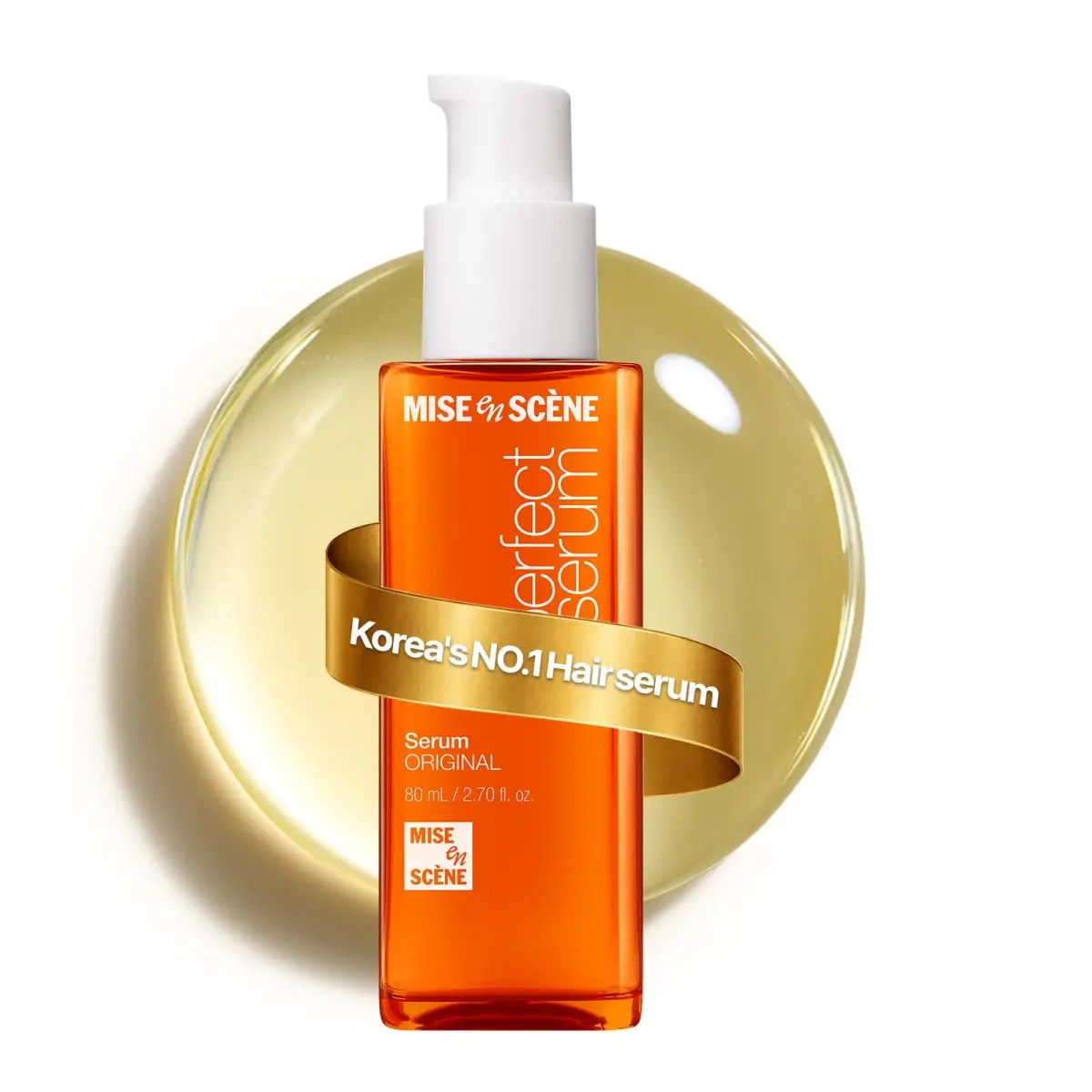 Mise En Scene Perfect Serum Original Hair Oil 80ml (2.7 Fl Oz) | Korean No. 1 Serum for Frizz & Dry Hair - main product image