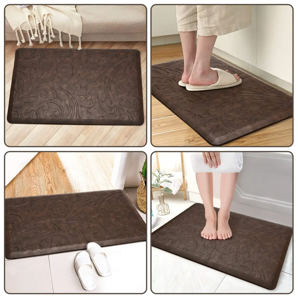 KMAT Anti-Fatigue Kitchen Mat 30" x 20" (76cm x 51cm) | Cushioned Comfort for Home & Office - view 5
