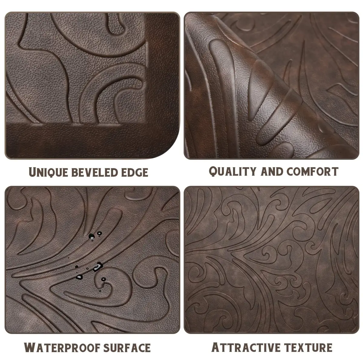 KMAT Anti-Fatigue Kitchen Mat 30" x 20" (76cm x 51cm) | Cushioned Comfort for Home & Office - view 4