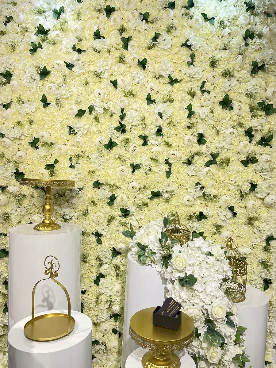 LUSHIDI Silk Hydrangea Heads with Stems 10PCS | Elegant Artificial Flowers for Wedding & Home Decor - view 7
