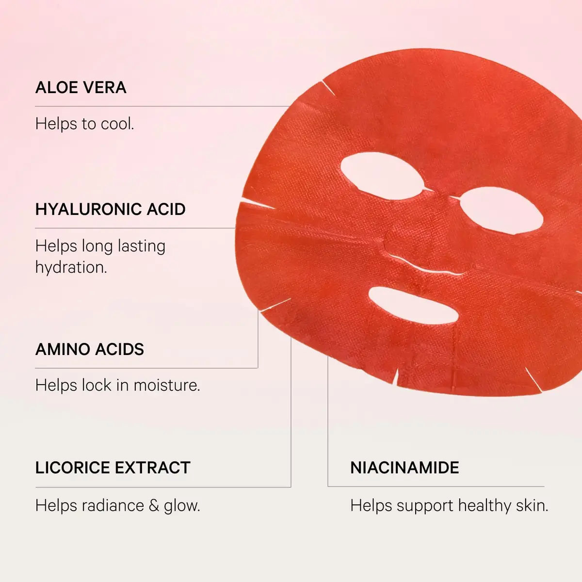 MZ SKIN Vitamin-Infused Meso Face Mask | Brightening & Hydrating (5 Pack) - view 2
