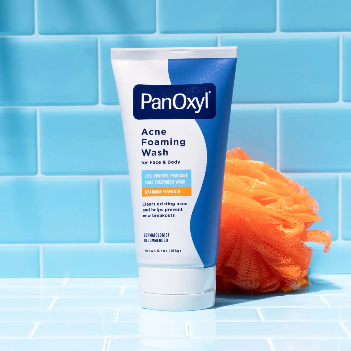PanOxyl 10% Benzoyl Peroxide Acne Foaming Wash 156g (5.5 Oz) | Maximum Strength Daily Face and Body Cleanser - view 7