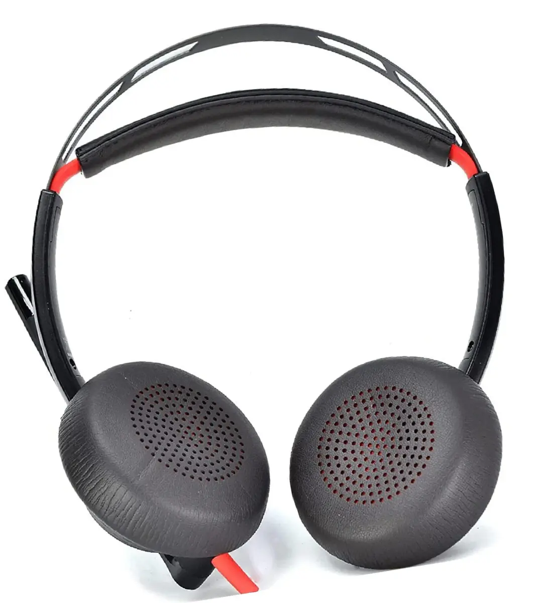 VEVER Replacement Earpads for Plantronics Voyager Focus 1/2 UC & Poly Blackwire 5220/7225 Headsets | Soft Faux Leather, 7.5cm (2.95in) Diameter - view 4