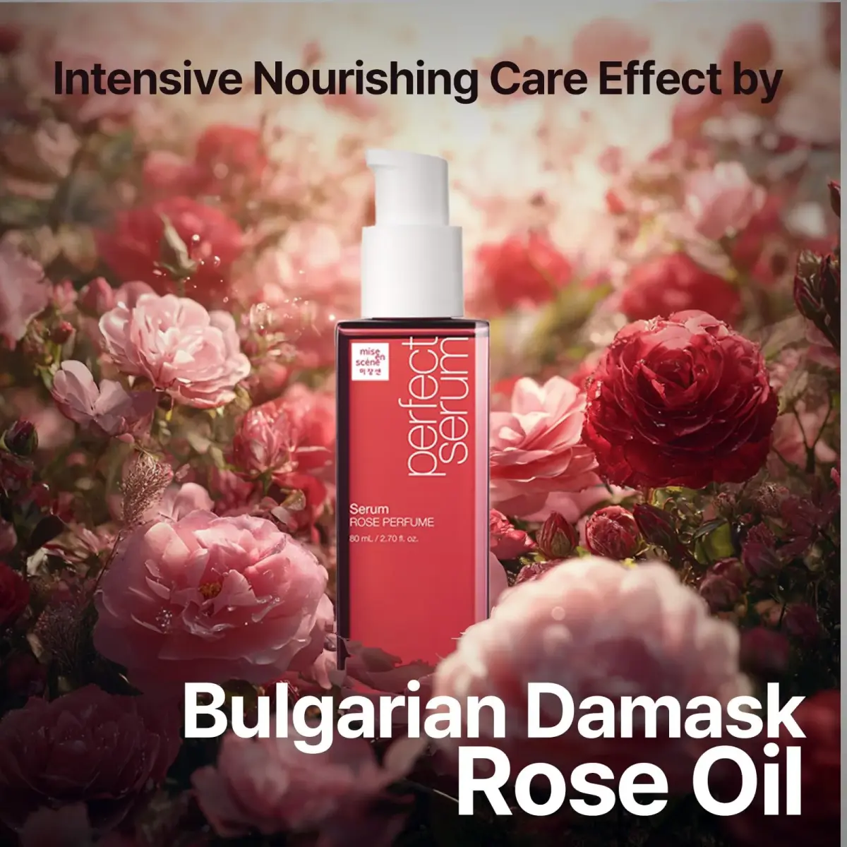 Mise En Scene Perfect Rose Perfume Serum 80ml (2.70 Fl Oz) | Korean Hair Care Heat Protectant - view 3