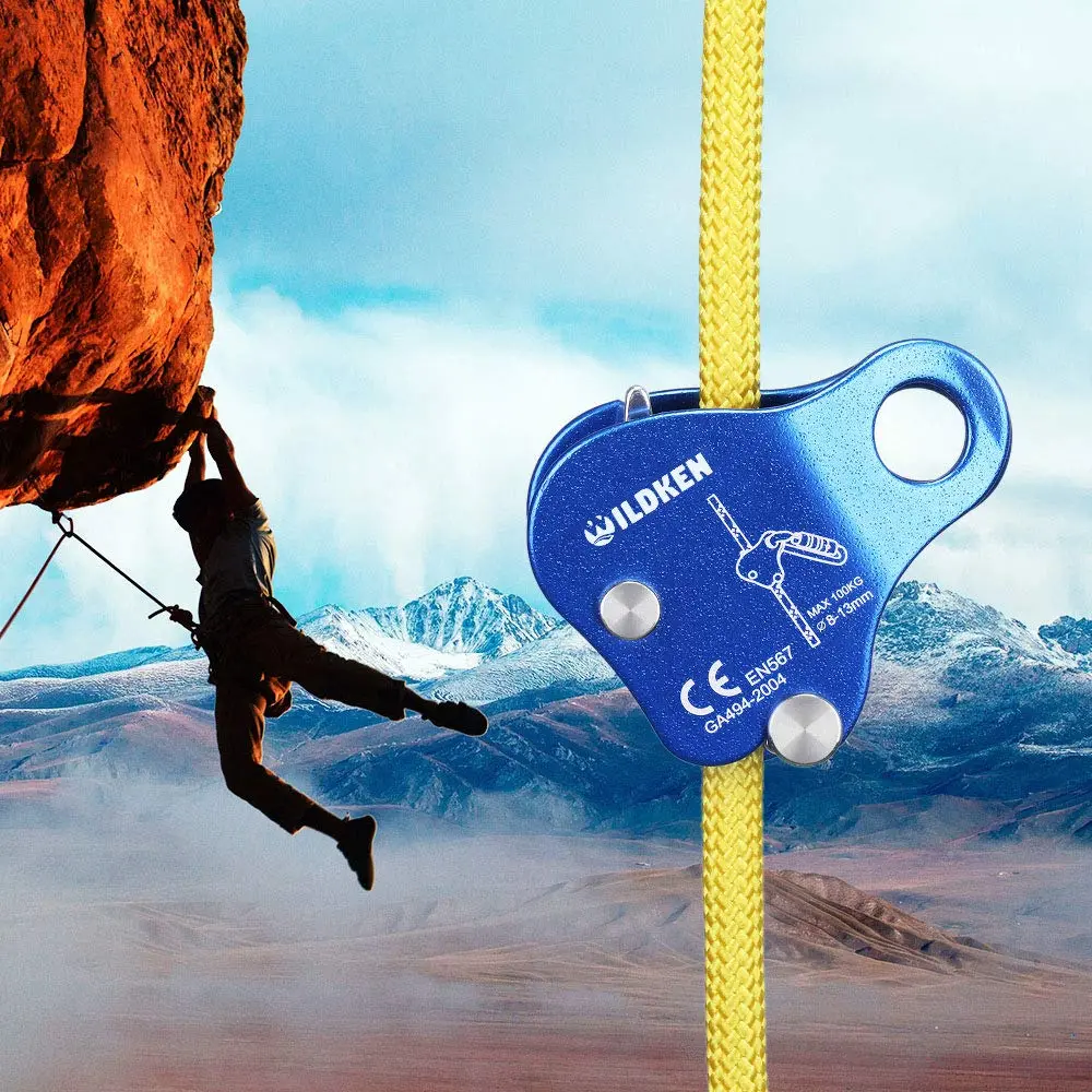 WILDKEN Climbing Ascender Fall Protection Belay Device 7.8cm | Rope Grab for Rock Climbing & Rescue - view 9