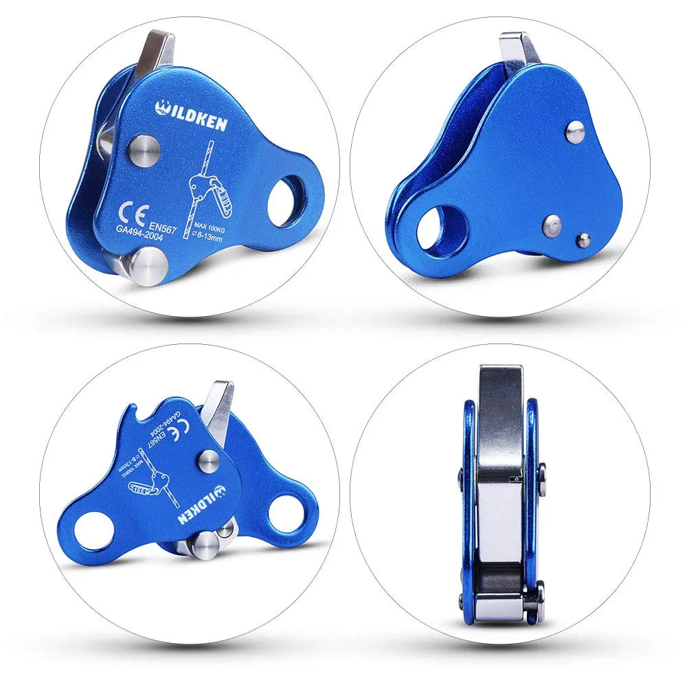WILDKEN Climbing Ascender Fall Protection Belay Device 7.8cm | Rope Grab for Rock Climbing & Rescue - view 3