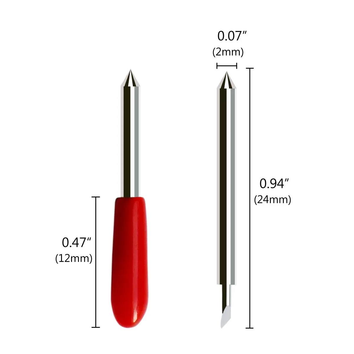 TTSAM 30 Pcs Replacement Blades for Cricut Explore Air 2 & Maker, 30/45/60 Degree Cutting Plotter Needles | Pack of 30 - view 6