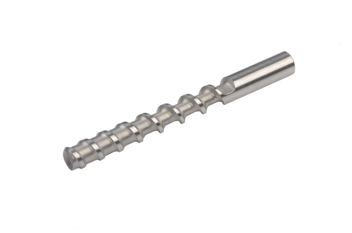 POLISI3D Pellet Feeding Screw Rod & Heat Break Tube | Stainless Steel & Hardened Steel (70-120c) - main product image