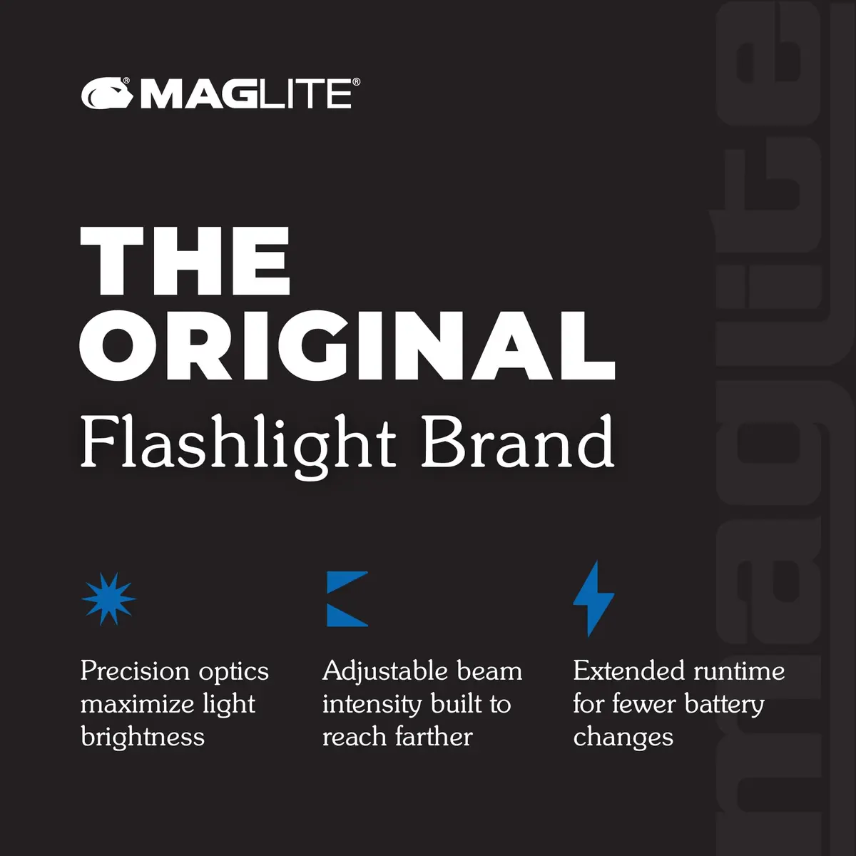 MagLite Mini MAG LED Flashlight 127 Lumens Combo Pack | Adjustable Beam, High/Low Modes, IPX4 Water-Resistant - view 3