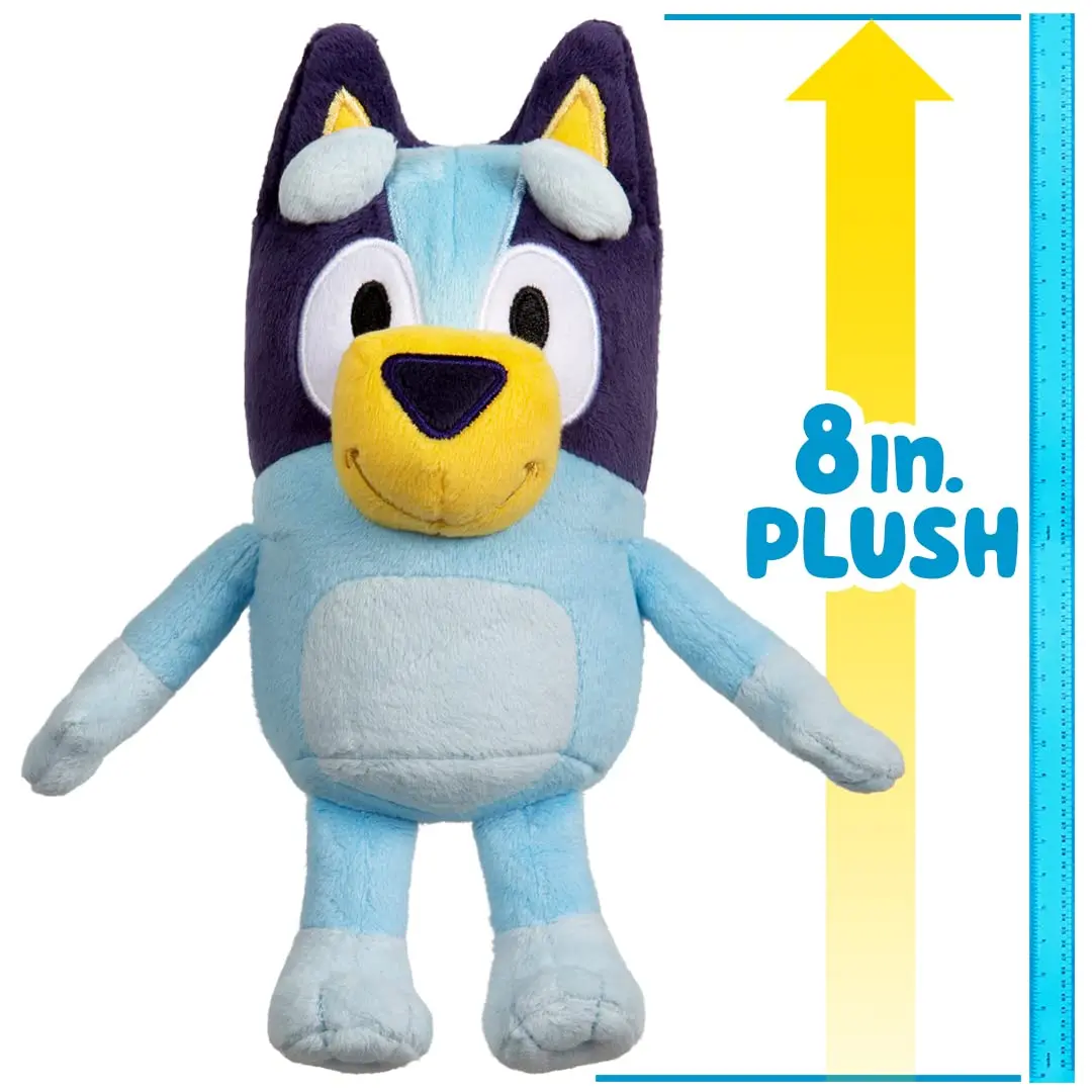 Bluey 8" Plush Toy | Soft, Cuddly Animal for Kids 3+ in India - view 3
