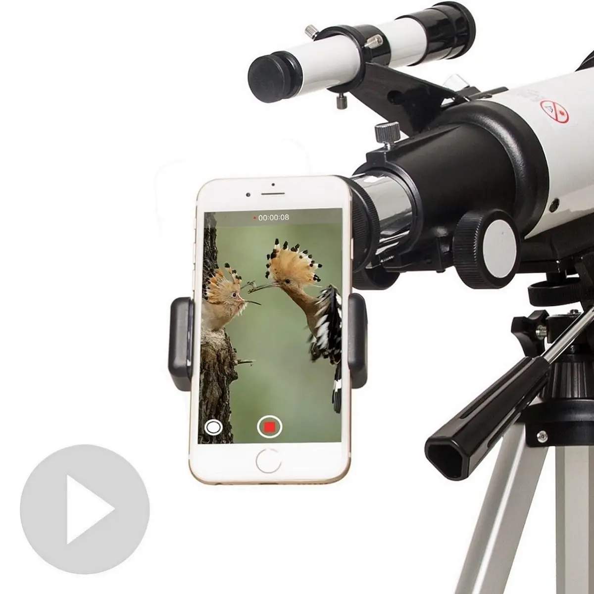 Gskyer Telescope 70mm Aperture 400mm AZ Mount | Travel Refractor for Beginners & Kids - view 8