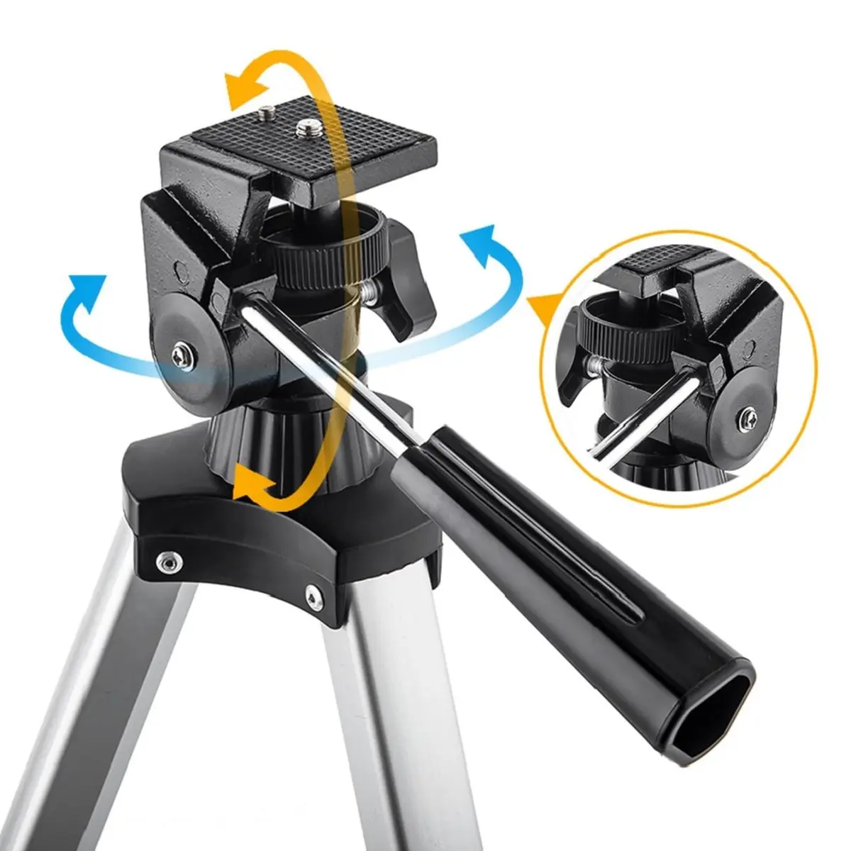 Gskyer Telescope 70mm Aperture 400mm AZ Mount | Travel Refractor for Beginners & Kids - view 4