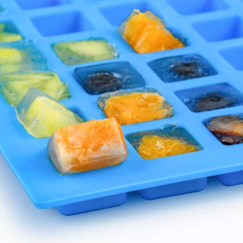 Emoly Silicone Candy Tray 2 Pack 126-Cavity Square Chocolate Mold for Gummy Jelly Truffles Caramels Ice Cube Tray | Food-Grade, Reusable, Easy Release - view 5