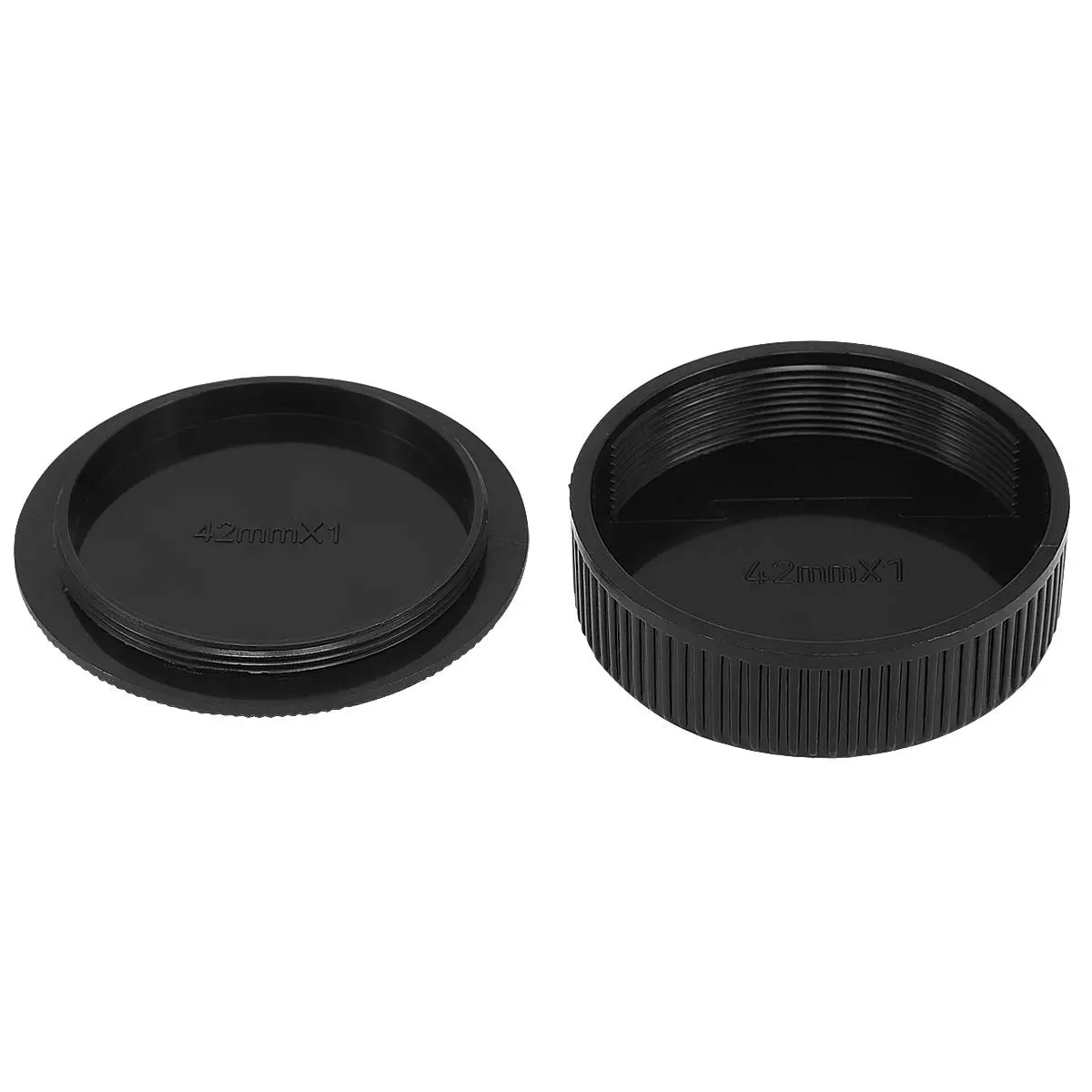 Haoge Camera Body Cap and Rear Lens Cap Cover for M42 42mm Screw Mount | Dust & Scratch Protection - view 4