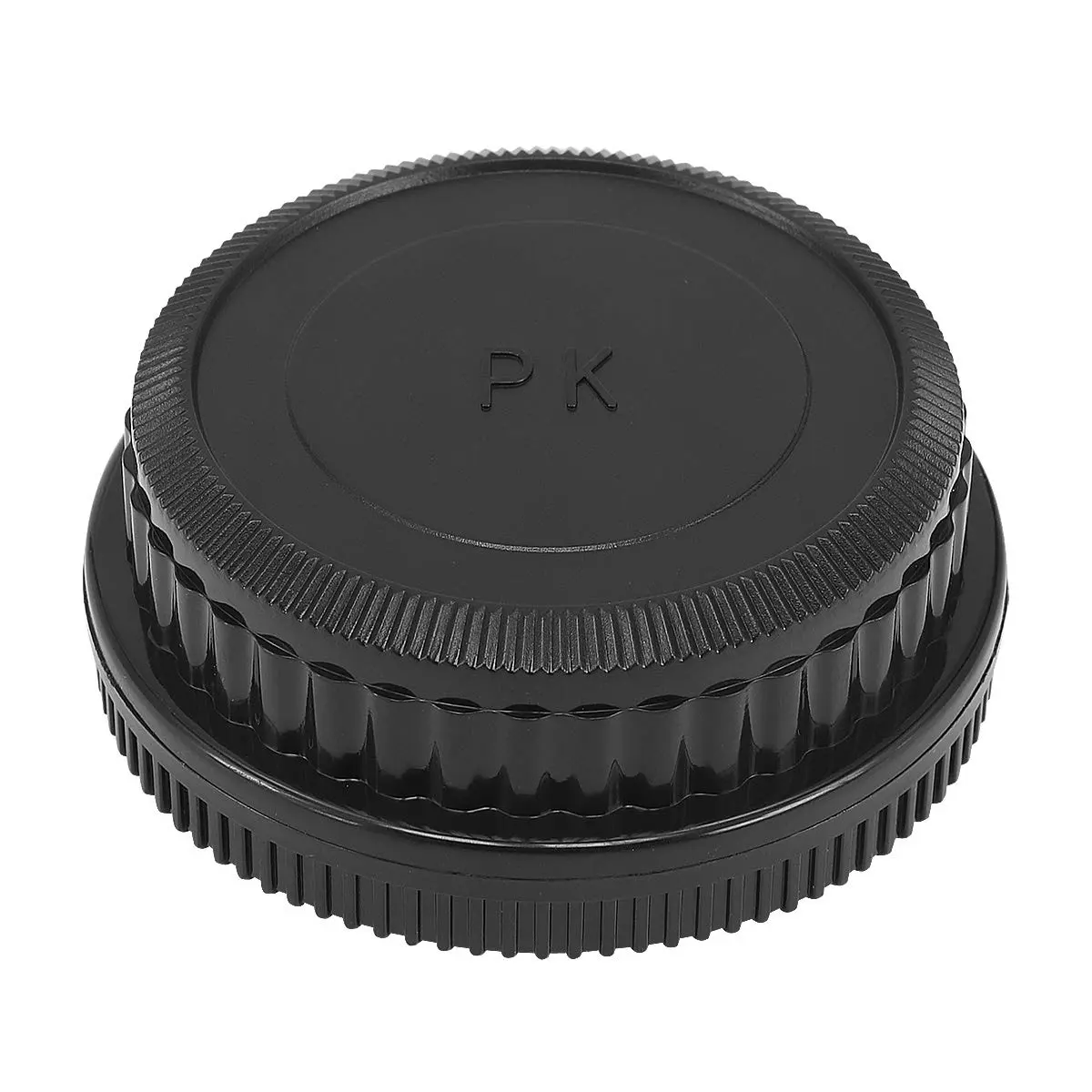 Haoge Camera Body Cap and Rear Lens Cap Cover Kit for Pentax K PK Mount | Protects Sensor & Contacts - view 2