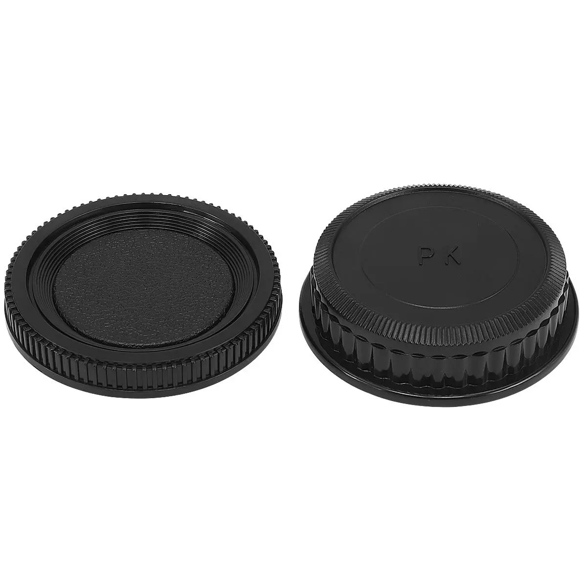 Haoge Camera Body Cap and Rear Lens Cap Cover Kit for Pentax K PK Mount | Protects Sensor & Contacts - view 3