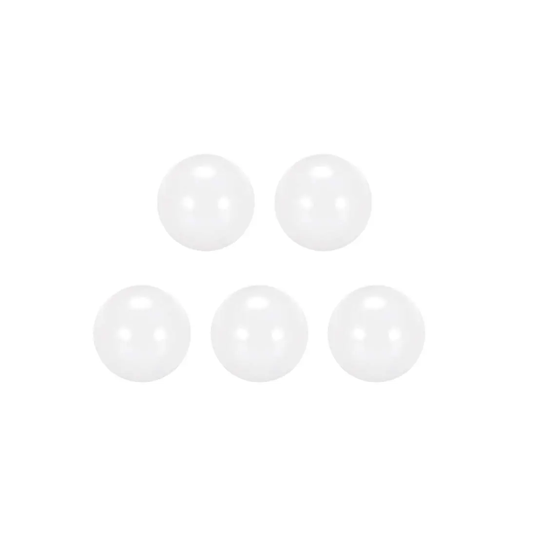 uxcell 3mm Ceramic Bearing Balls G5 Precision (10 Pieces) | Zirconium Oxide ZrO2 Balls for Industrial Applications - main product image