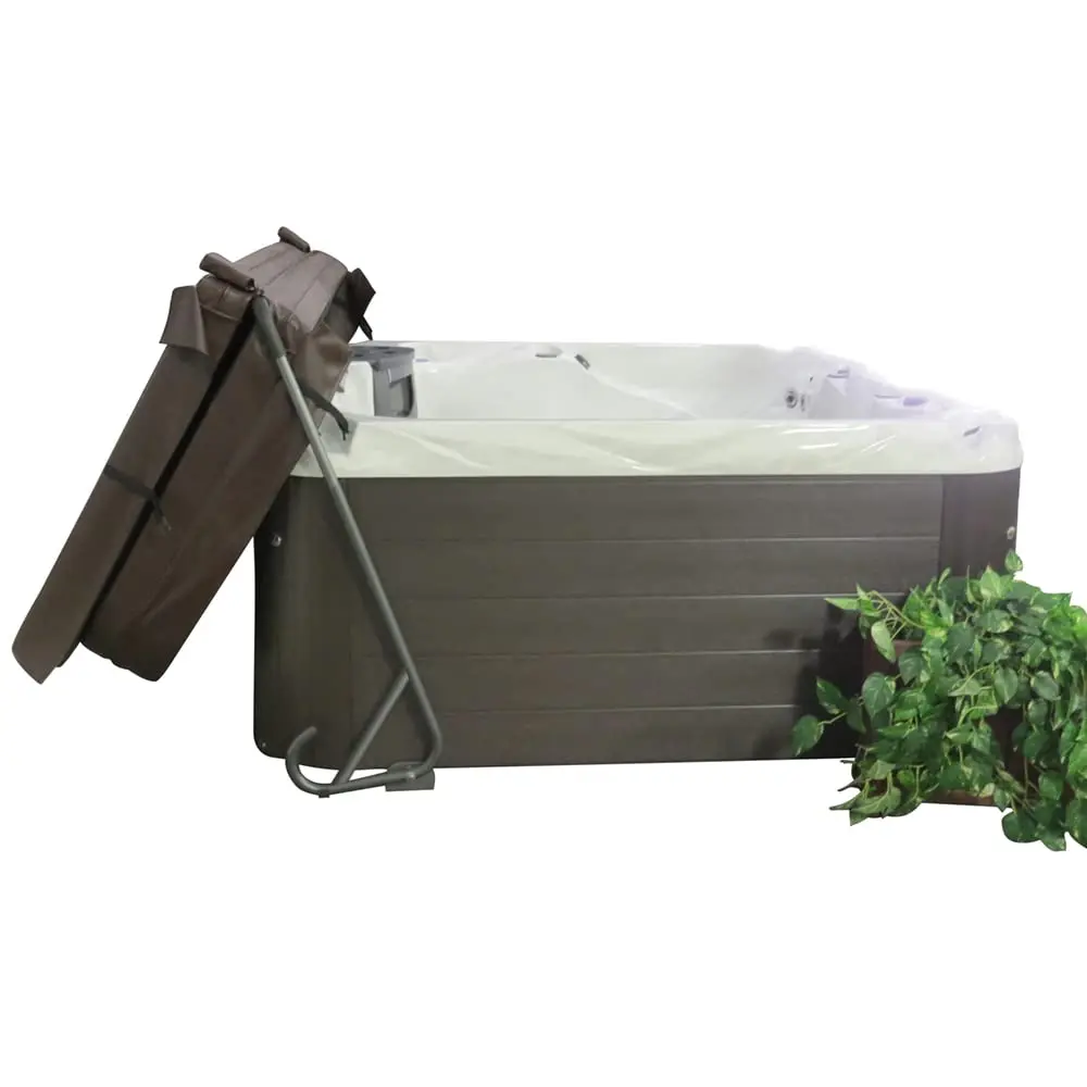 Outdoor Solutions Inc Heavy-Duty Hot Tub Cover Lifter for 6'-8' Spas | Stable, Easy Lift with Extra Large Footplate - main product image