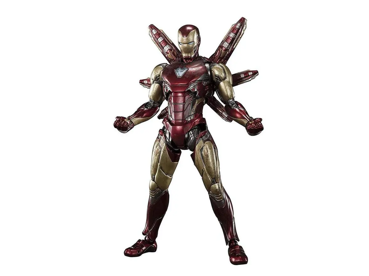 Tamashii Nations Avengers Endgame Iron Man Mk. 85 Final Battle Ver. 160mm | Action Figure with Accessories - main product image