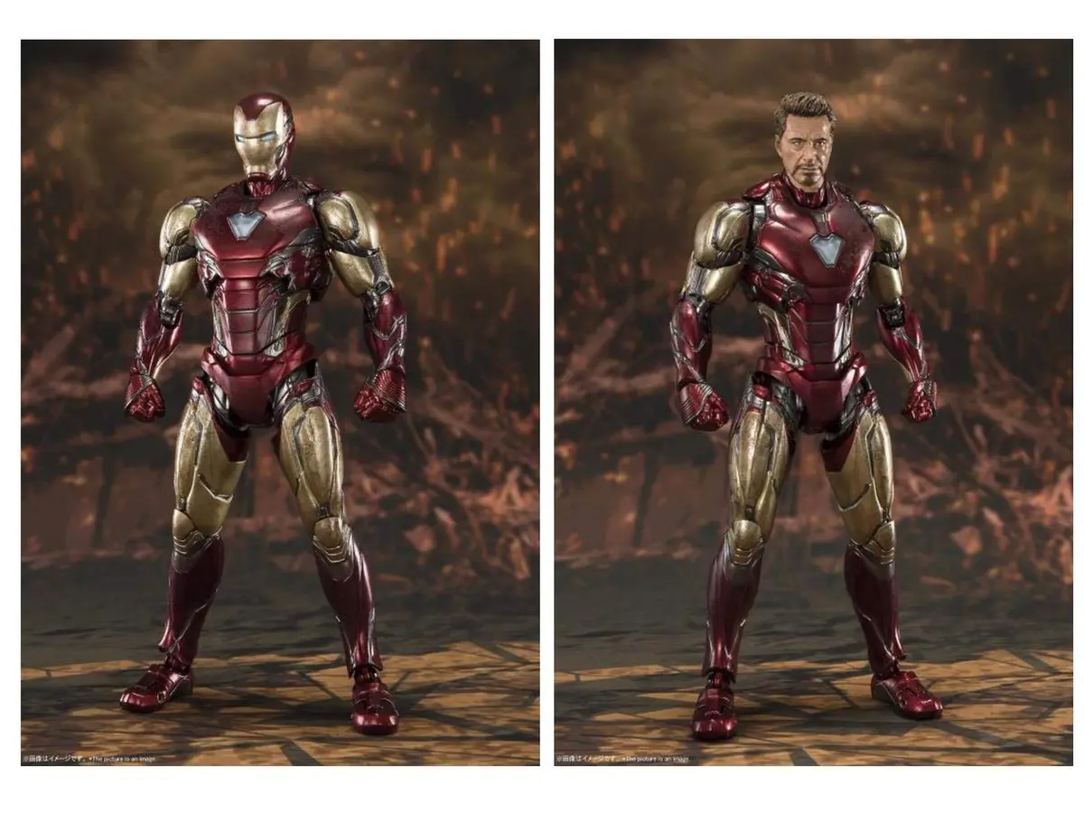 Tamashii Nations Avengers Endgame Iron Man Mk. 85 Final Battle Ver. 160mm | Action Figure with Accessories - view 4