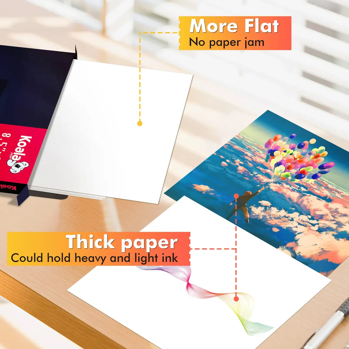 KOALA PAPER Sublimation Paper 13x19 Inch | Vibrant Full-Color Transfers - view 6