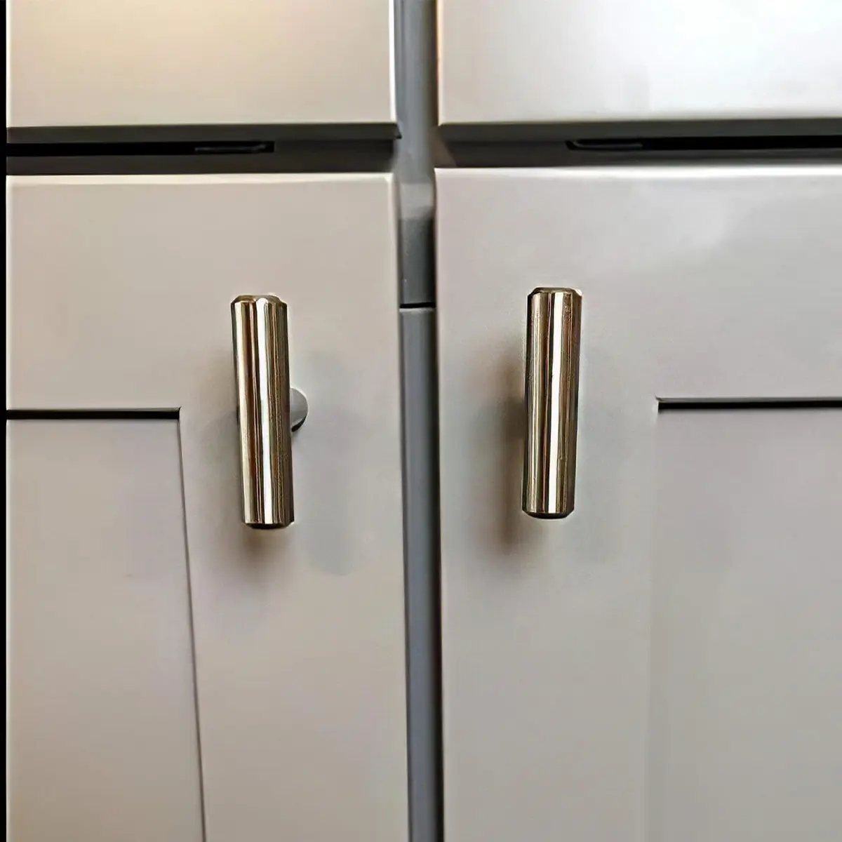 LONTAN 12 Pack Brushed Nickel Cabinet Knobs 2 Inch | Stainless Steel, Easy Install, Long-Lasting Finish - view 4