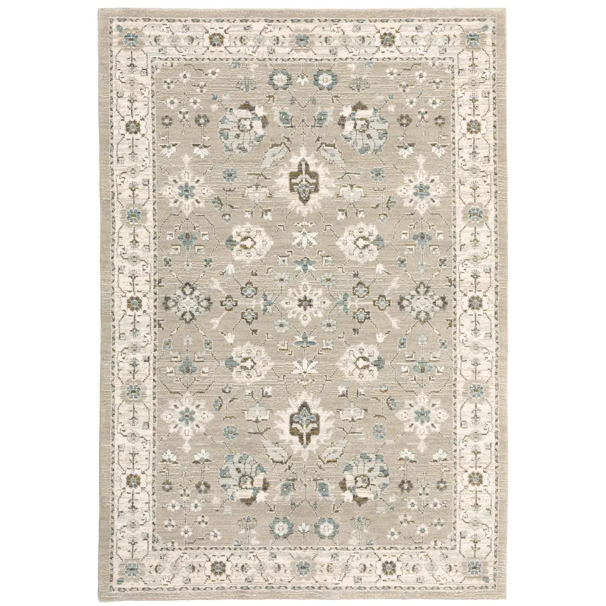 Oriental Weavers Andorra 3'10" x 5'6" | Vintage Traditional Rug with 200+ Colors (120 chars) - main product image