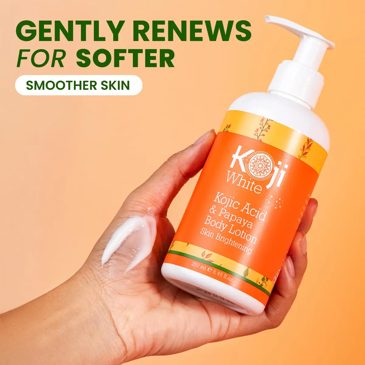 Koji White Kojic Acid & Papaya Body Lotion 8.45 Fl Oz (2 Bottles) Brightening & Moisturizing - view 6