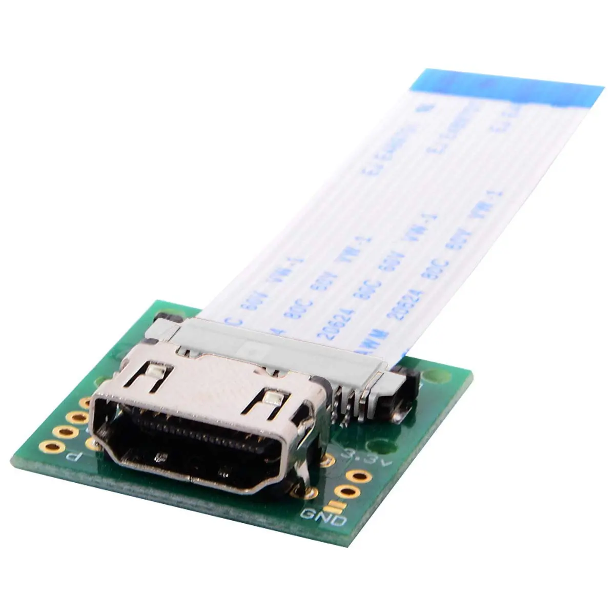 cablecc Raspberry PI Camera Module to HDMI Type A Male HDTV FPC Flat Cable 5cm | Raspberry Pi Camera Extension Kit - view 3