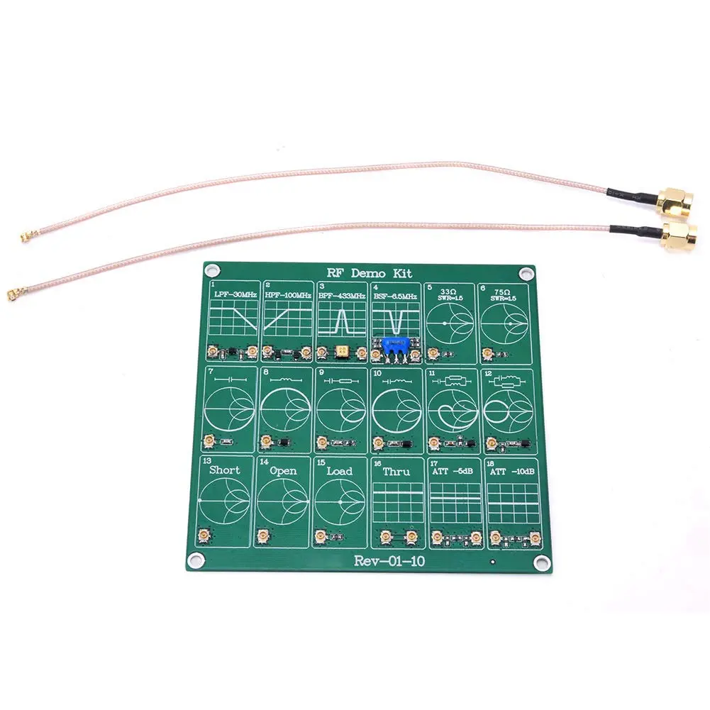 Garosa Frequency Test Board Demo Kit VNA Test Module 30MHz-433MHz | Learning Calibration Tool with 2 UFL Patch Cords - view 7