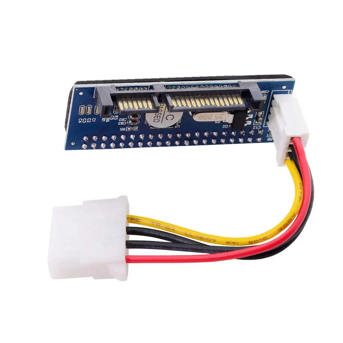 cablecc IDE/PATA 40Pin Disk to SATA Female Converter Adapter 3.5" | Supports Up to 1000GB HDD/SSD - view 8