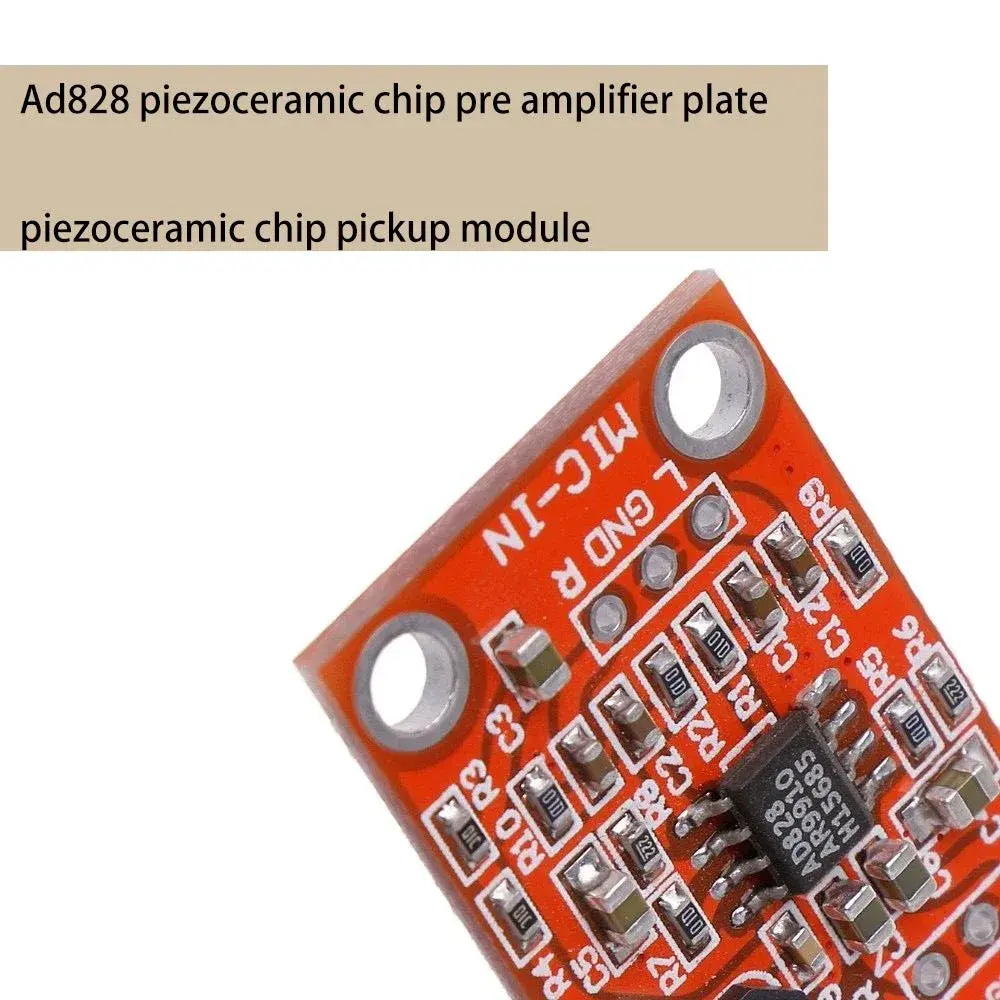 Acxico AD828 Stereo Microphone Preamplifier Board 3 Pcs | DC 3.8V-15V MIC Preamp Module - view 5