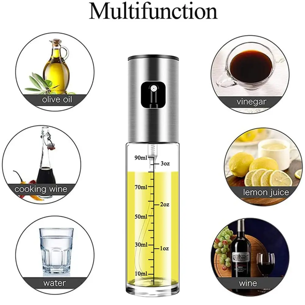 Wayeept Olive Oil Sprayer 100 ml | Refillable Bottle for Cooking & BBQ - view 6