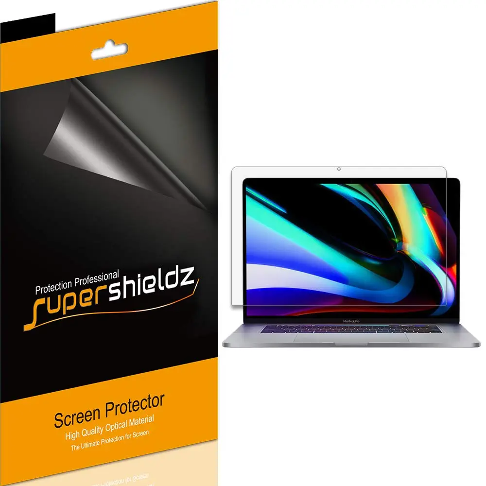 Supershieldz Matte Screen Protector for MacBook Pro 16 inch (2019-2020 Model A2141) | 3-Pack Anti Glare Anti Fingerprint - main product image