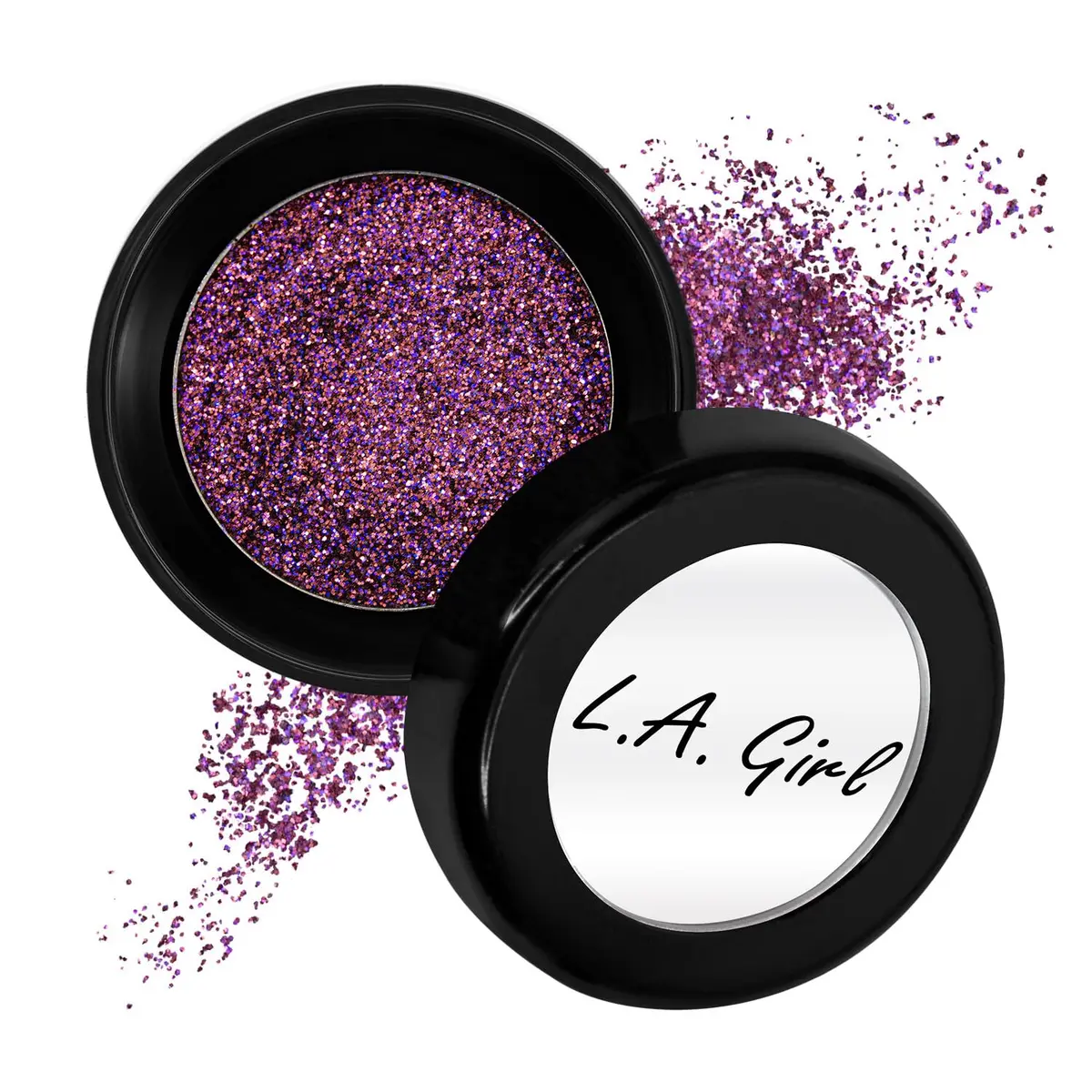 L.A. Girl Glitterholic Glitter Topper, Frenzy | Vivid, Smudge-Proof Body Glitter for Bright Looks - view 2