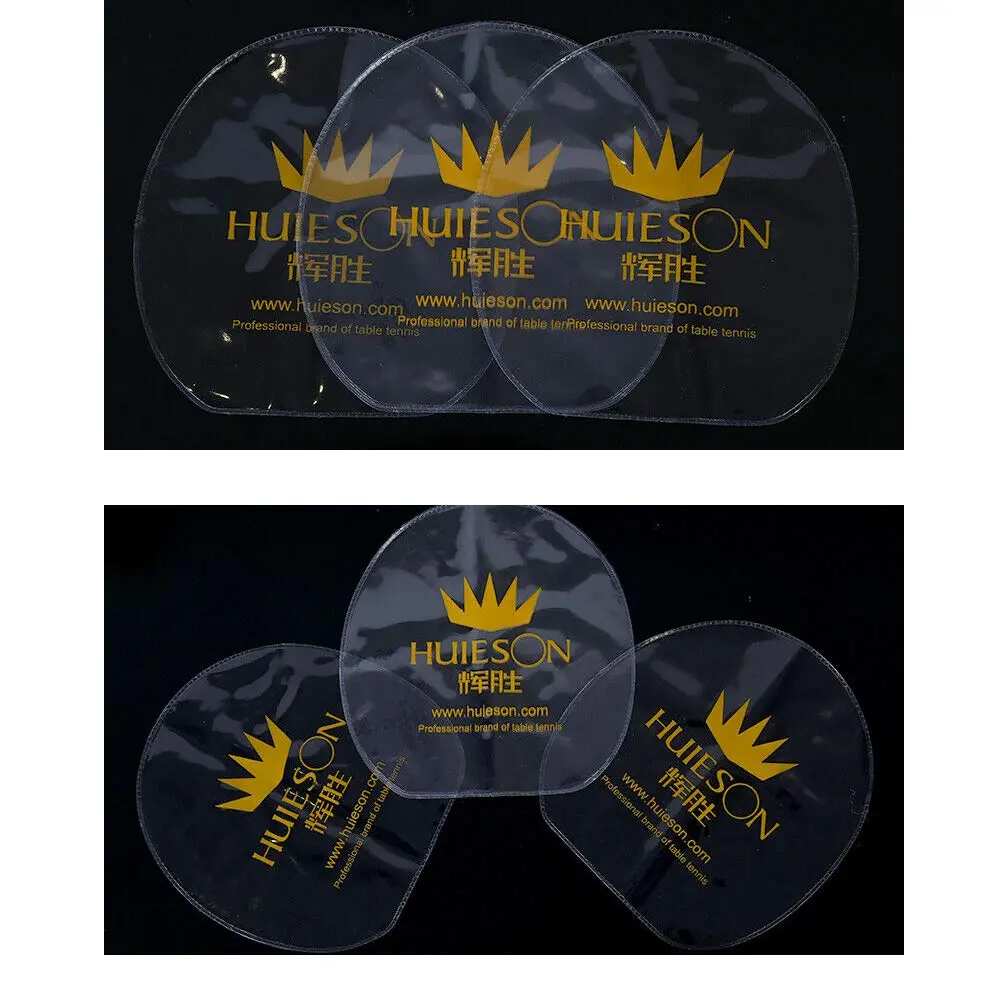 Acxico 10Pcs Ping Pong Racket Rubber Protection Film | Transparent, Protects Rubber, Keeps Paddle in Top Condition - view 6