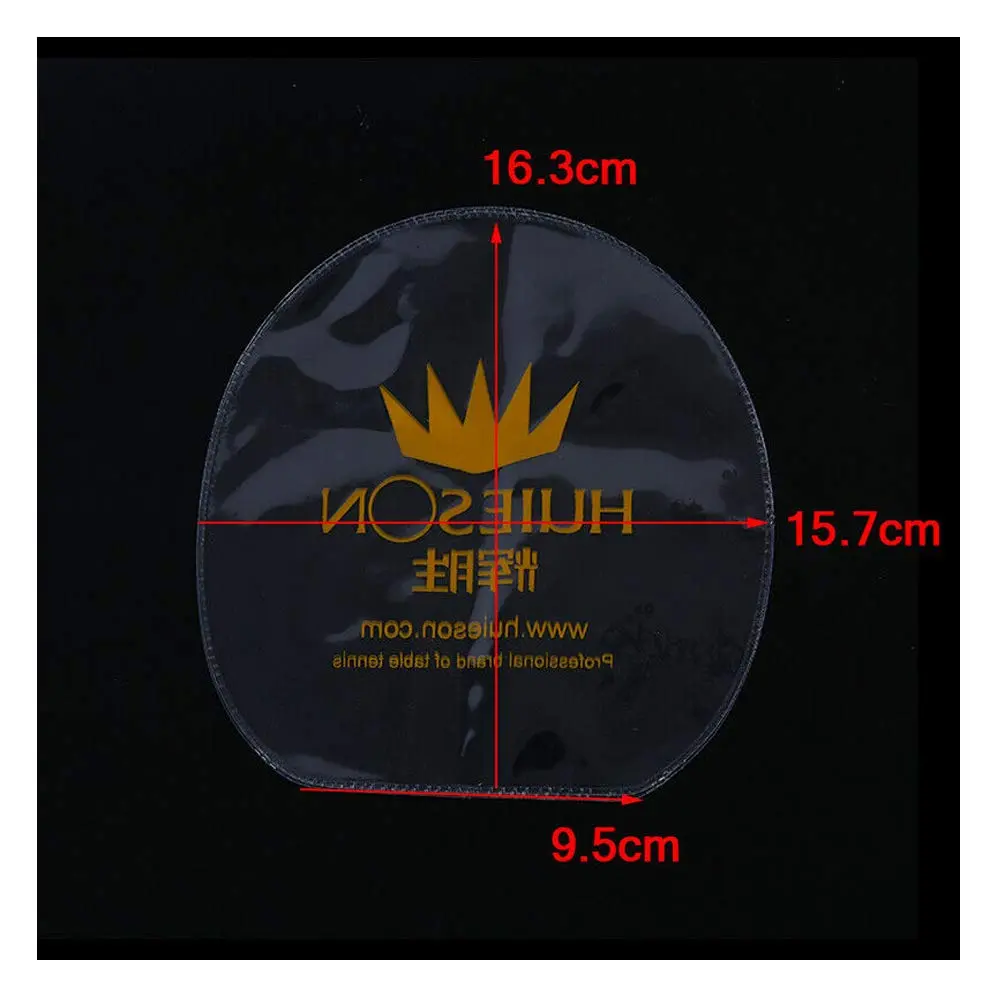 Acxico 10Pcs Ping Pong Racket Rubber Protection Film | Transparent, Protects Rubber, Keeps Paddle in Top Condition - view 4