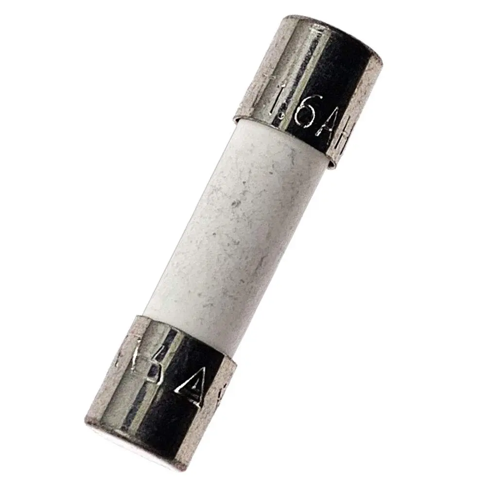 ChengHongXing Ceramic Fuse T1.6A 250V | Slow Blow, 5x20mm, 10pcs - main product image
