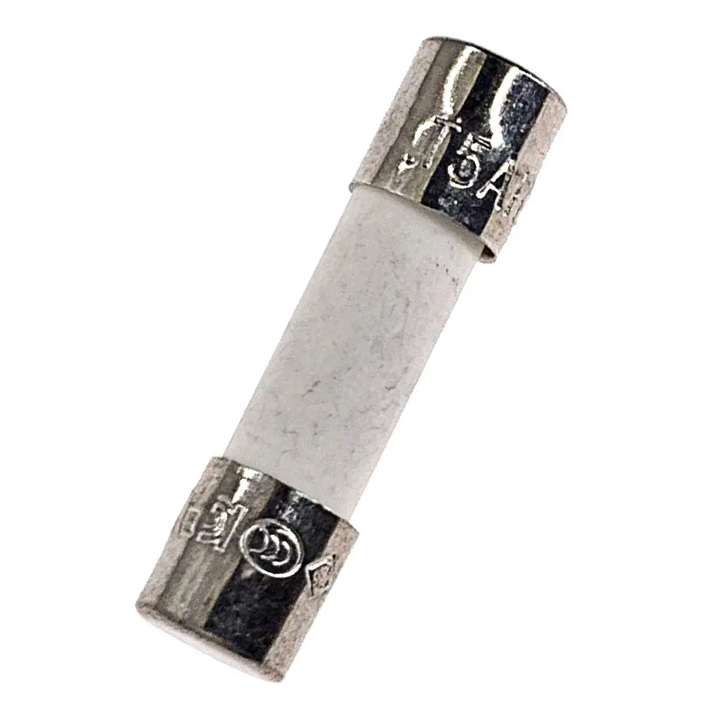 ChengHongXing 250V Ceramic Fuse 10PCS | Slow-Blow 5x20mm, 5A, Certified for Safety - main product image