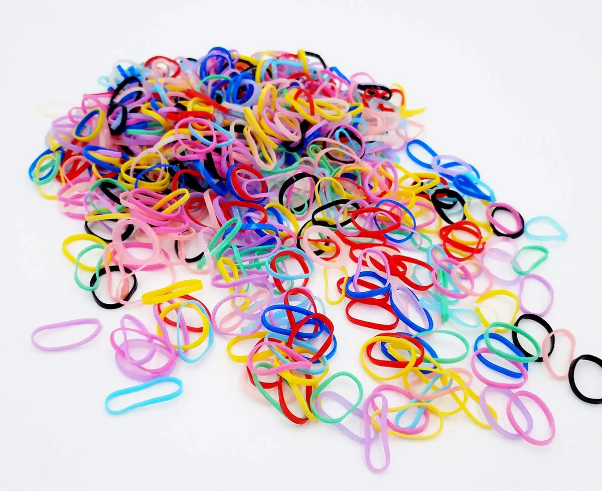 PET SHOW 15mm Rubber Bands for Dogs & Cats | 100g (approx. 2000pcs) - view 3