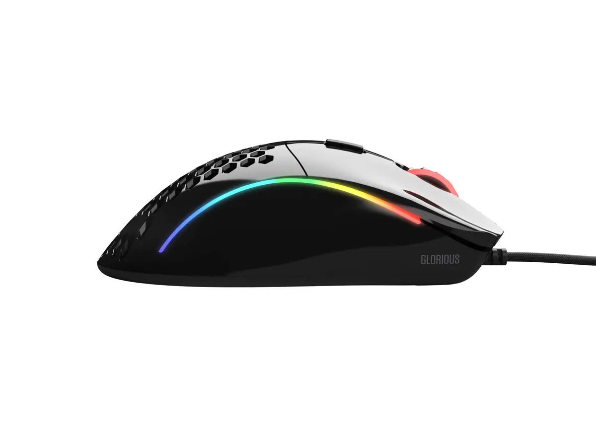 GLORIOUS Gaming Model D Wired Gaming Mouse 68g | Superlight Honeycomb Design, RGB, Pixart 3360 Sensor - view 4
