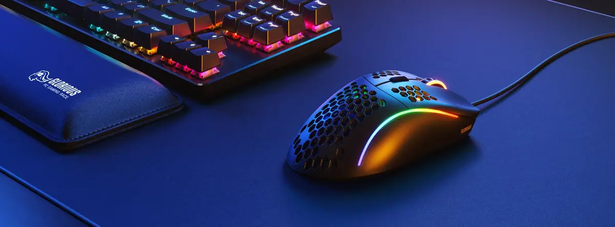 Glorious Model D Wired Gaming Mouse 68g | Superlight Honeycomb Design, RGB, Pixart 3360 Sensor, Ambidextrous, 6 Buttons - view 6