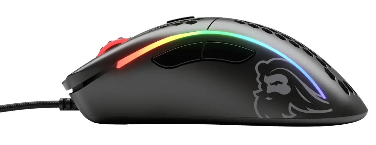 Glorious Model D Wired Gaming Mouse 68g | Superlight Honeycomb Design, RGB, Pixart 3360 Sensor, Ambidextrous, 6 Buttons - view 4