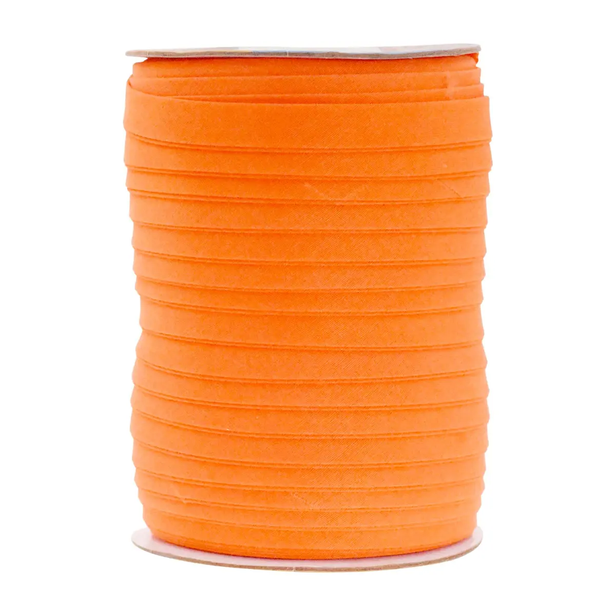 Mandala Crafts Bias Tape 55 Yds 1/2 Inch Orange Double Fold | Sewing Notions for Crafts & Apparel - main product image