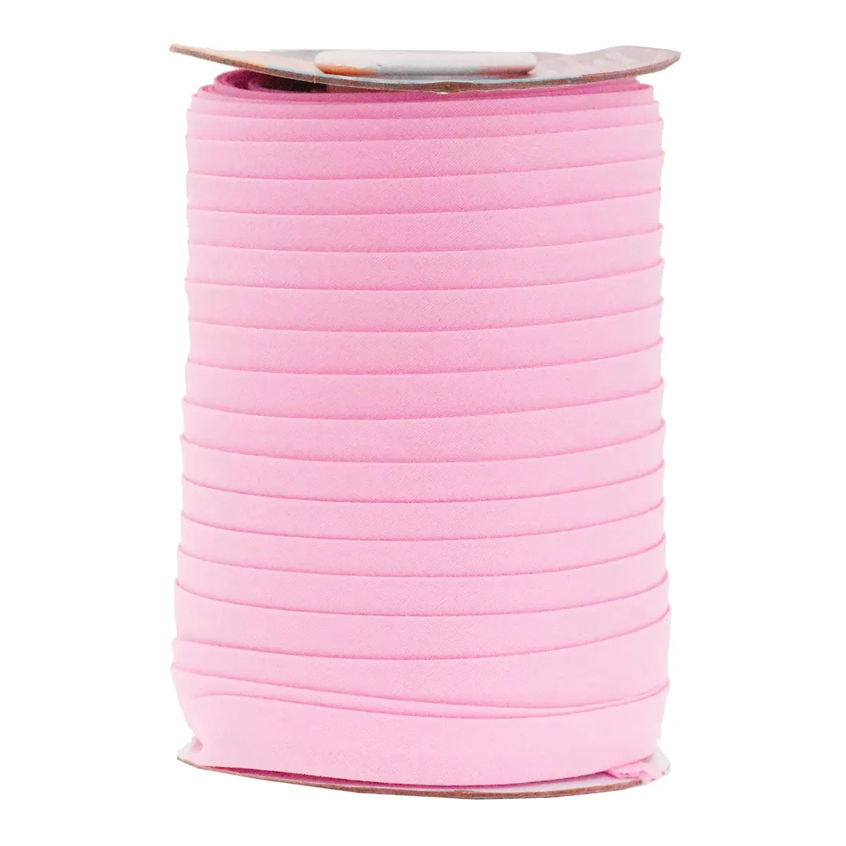 Mandala Crafts Pink Double Fold Bias Tape 13mm (1/2 Inch) 165 Yards | Sewing Trim for Hems & Edging - main product image