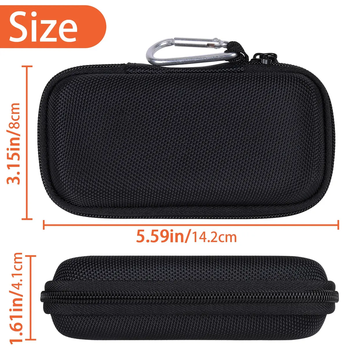 Aenllosi Hard Carrying Case for Crucial X8 SSD 1TB/2TB/4TB/500GB | Shock & Waterproof Protection (120 chars) - view 4
