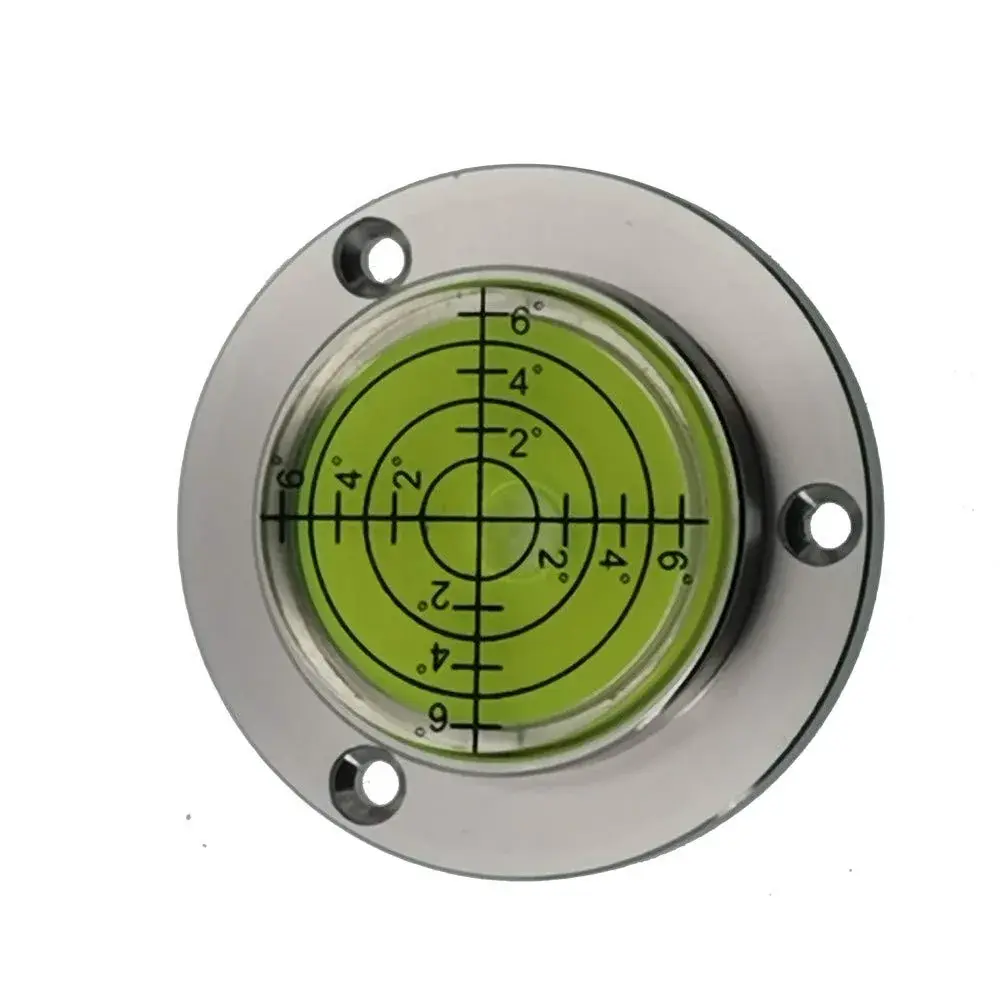 XMLEI Mini Round Spirit Level 50mm (2") Green | Accurate Horizontal Measurement - view 2